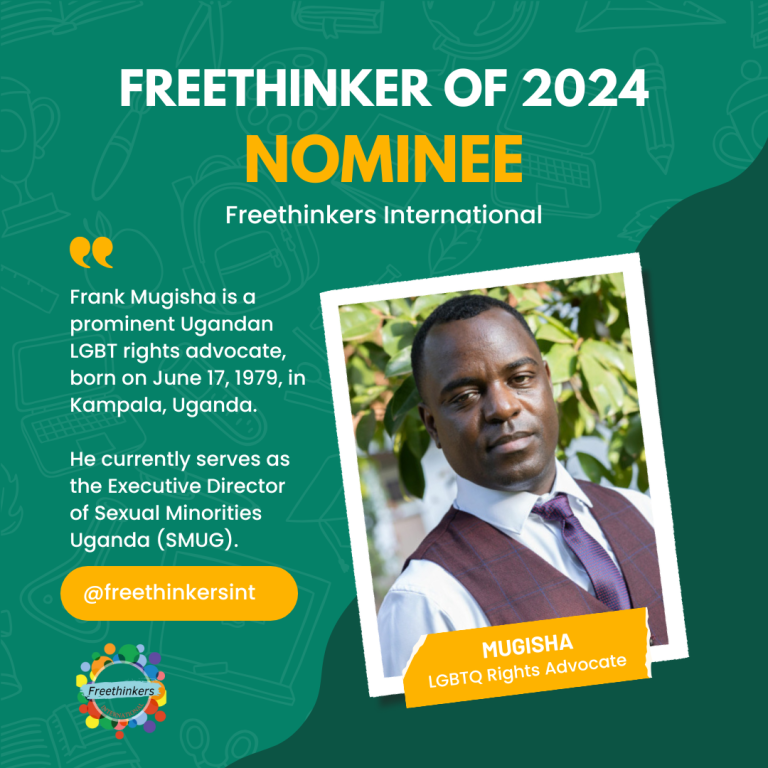 Nominee #3: Frank Mugisha