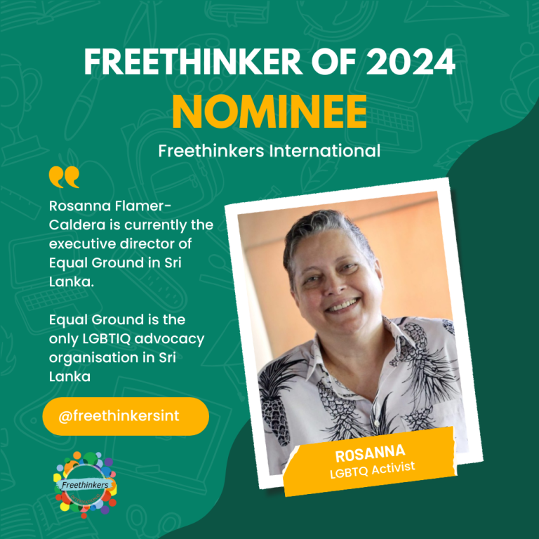 Nominee #1: Rosanna Flamer-Caldera