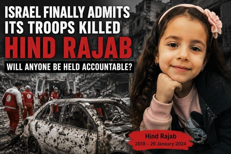 Israel finally admits its troops killed Hind Rajab. Any accountability?