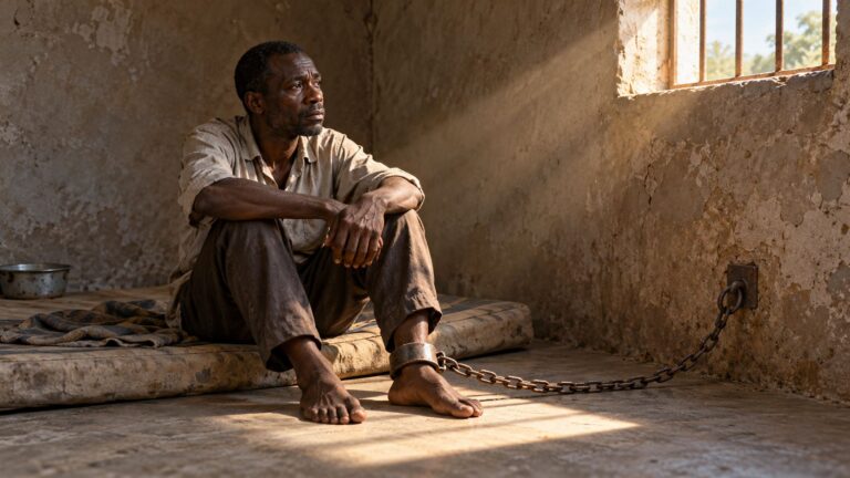 They called him possessed. They chained him for months