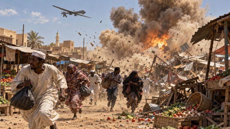 Sudan’s drones are killing hundreds. Where is the outrage?