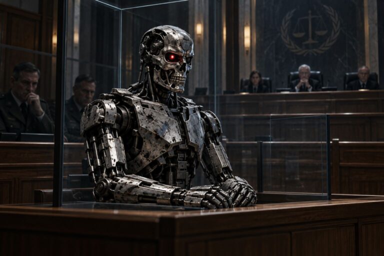 Soldiers are responsible for war crimes. What about robots?